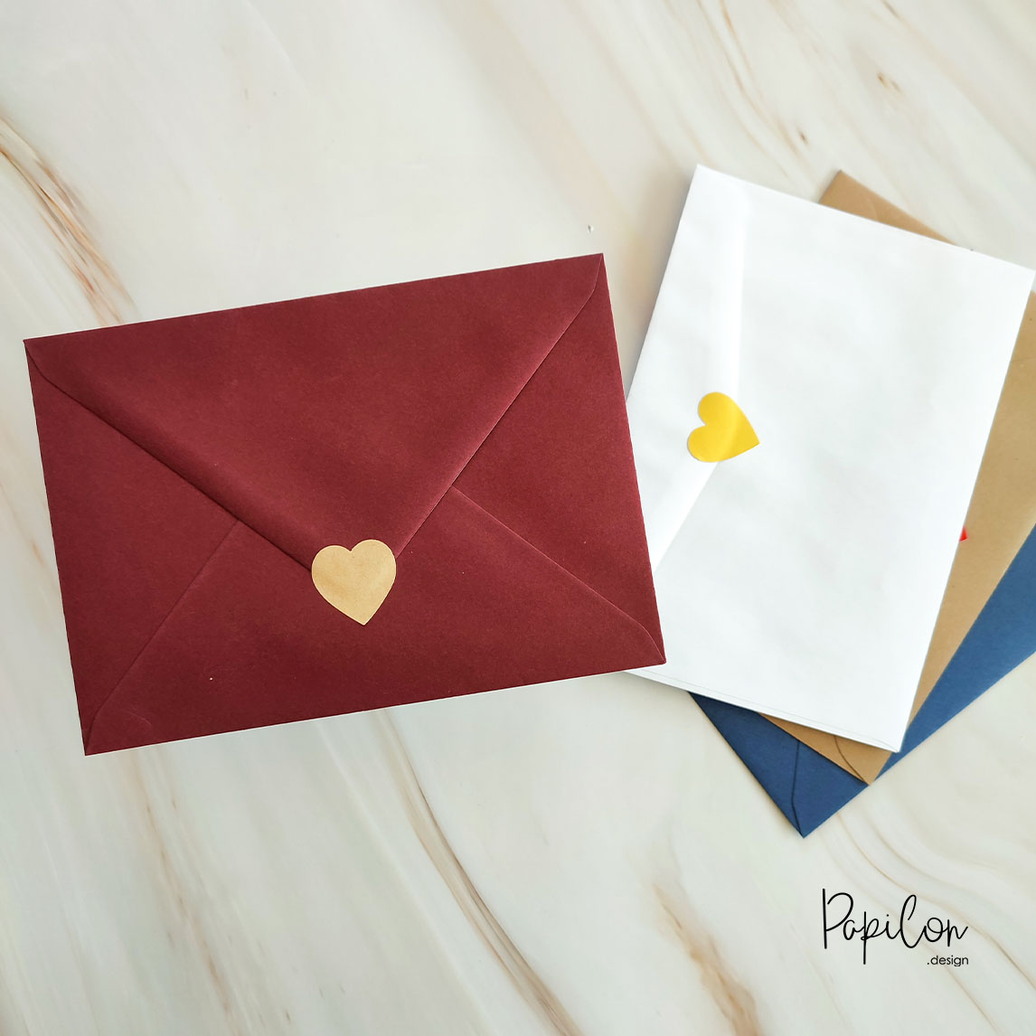papilon design pozivnice za vjenčanje naljepnice kuverte pečat